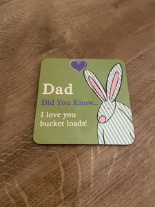 Bun Dad Coaster