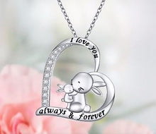 Load image into Gallery viewer, Always and Forever Bunny Necklace
