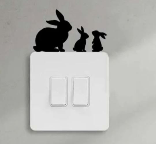 Light Switch Vinyl Decals