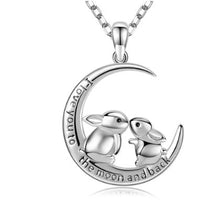 Load image into Gallery viewer, NEW Love You To the Moon and Back Necklace
