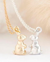 Load image into Gallery viewer, Gold Bunny Necklace
