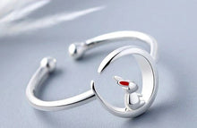 Load image into Gallery viewer, Bunny Moon Ring
