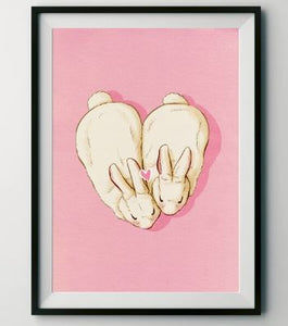 Love Buns Print- A4