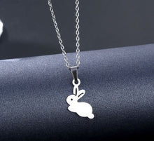 Load image into Gallery viewer, Baby Bunny Necklace
