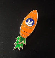 Load image into Gallery viewer, Carrot Rocket Pin
