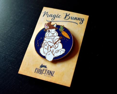 Magic Bunny Pin